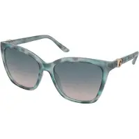 GUESS GAFAS Lunettes de Soleil Guess GU00191 56/16/140 Light blue/avana Front injected WOMAN GU00191
