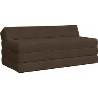 vidaXL Canapé-lit pliable Taupe 120 x 60 x 49 cm Tissu