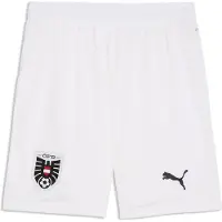 Puma Hommes, Bas de sport, ÖFB Shorts Replica (S), Noir, Blanc