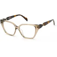Blumarine Lunettes de Vue - - VBM247 - Acétate - Marron transparent brillant - 53/14/140