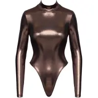 Cottelli collection Femmes, Body, Body langarm L, Or, (L)