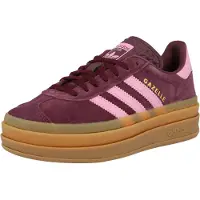 Adidas Baskets 'Gazelle Bold' or / rose ancienne / bourgogne