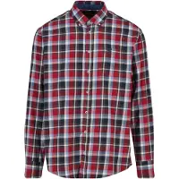 Fynch&Hatton Chemise bleu marine / bleu ciel / rouge / blanc cassé