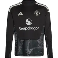 Adidas T-Shirt fonctionnel 'Manchester United 26/27' gris / anthracite / gris clair / noir