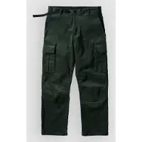 Loose Riders Unisexe, Pantalon de cyclisme, District Corduroy Cargo Olive (XL), Vert