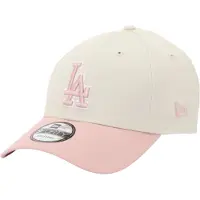 New Era Casquette '9Forty Los Angeles Dodgers' beige clair / rose ancienne
