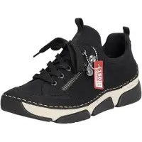 Bonprix Chaussure de sport à lacets noir
