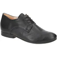 Think! Think GUAD Chaussures dames - Chaussures basses à lacets élégantes noires NEU