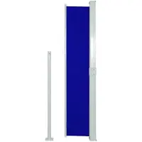 OEM Parasol de terrasse Blauw, 160 x 300 cm, résistant aux UV, à ouverture automatique
