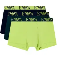 Emporio Armani Boxers bleu foncé / pomme / vert foncé