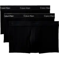 Calvin Klein Lv00nb4389 Trunk Low Rise Boxers 3 Units Noir M Homme