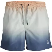 Jack & Jones Shorts de bain 'JJFiji' chamois / bleu / orange