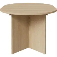 Selsey Ovo - Table de salle à manger extensible, ronde, 110-190 x 110 cm, aspect bois Chêne Lindberg