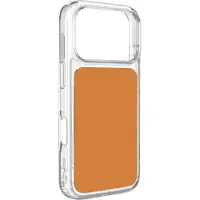 Puro Schutzhülle (Apple iPhone 17 Pro), Coque pour téléphone portable, Orange, Transparent