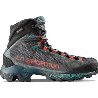La Sportiva - Chaussures de randonnée en GORE-TEX - Aequilibrium Hike GTX W Carbon/Everglade - Taille 39,5 - Noir