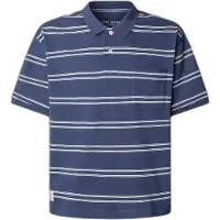 Pepe Jeans T-Shirt 'Clark' bleu marine / blanc
