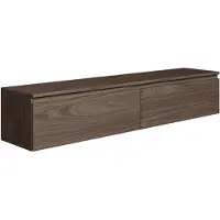 Selsey Bemmi - Panneau de suspension TV, noyer du Wisconsin, 150 cm