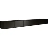 Selsey Framme - Tableau TV suspendu à six volets 300 cm, Noir