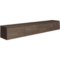 Selsey Bemmi - Panneau de suspension TV, noyer Wisconsin, 200 cm