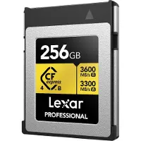 Lexar Carte mémoire micro SD CFexpress Gold Type B 256 Go