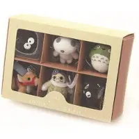 Sun Arrow Ensemble de porte-clés mascottes en peluche de la collection Studio Ghibli