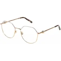 Furla Lunettes de vue - - VFU870 - Métal doré (oro ramato) - Taille 54/19/135 - Femme