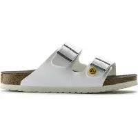 Birkenstock Unisexe, Sandales, Arizona, Blanc, (40)