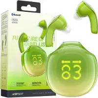 Acefast Casque sans fil intra-auriculaire T9 Bluetooth 5.3 - Vert