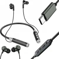 JOYROOM Casque intra-auriculaire filaire Jr-Ec06, Type-C (Gris)