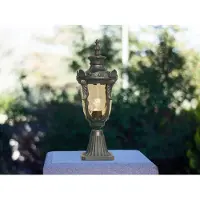 Elstead Lighting Luminaires d'extérieur , Philadelphia, Beige, Verre, Rustique