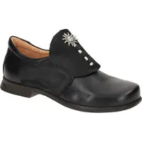 Think! PENSA Chaussures dames - Chaussures basses à lacets confortables noir Élégant NEU