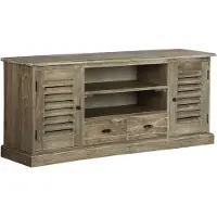 Prolenta Maison Exclusive - Meuble TV en bois de mindi massif 145 x 35 x 60 cm