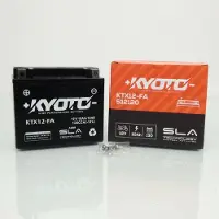 Kyoto Batterie Sla Pour Scooter Piaggio 180 Super Lx Gtx - Hengtong 2000 À 2003 Ytx12-Bs Sla / 12v 10ah Neuf