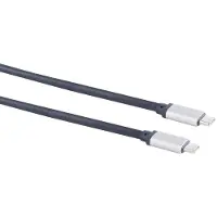 S-Impuls S/CONN maximum connectivity Câble de connexion home cinéma USB 2.0, USB-C mâle vers USB-C mâle, 1,0m (03-74025)