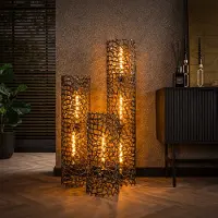Lyora Lampadaire moderne Weaver 122cm - 3x E27