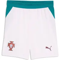 Puma Portugal 25/26 Replica Junior Shorts Blanc 15-16 Years Enfants