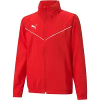 Puma Coupe-vent Kinder teamRISE All Weather JKT Jr, rouge blanc, 176