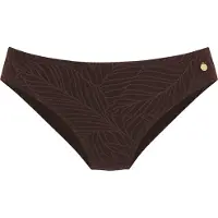 LASCANA Bas de bikini brun foncé