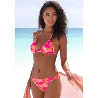 LASCANA Hauts de bikini orange / abricot / pêche / rose néon