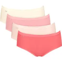 Sloggi Slip ' Originals Basic ' crème / jaune clair / rose / rouge