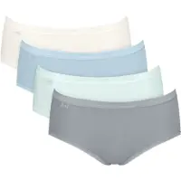Sloggi Culotte ' Originals Basic ' crème / turquoise / bleu clair / gris