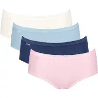 Sloggi Slip gentiane / bleu pastel / rosé / blanc