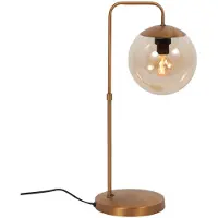 Steinhauer - lampe de table - Bollique - bronze - verre métal - lampe de bureau - E14 - 4610BR