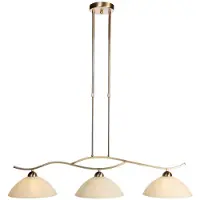 Steinhauer Lampe pendante classique Anthea Bronze à 3 lumières
