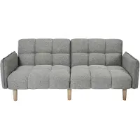 Home Deco Factory Canapé - - Dream - Convertible - Moderne - Gris