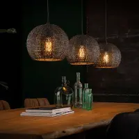 Lyora Lampe suspendue à l’échelle 3L Armor 3x Ø 26cm