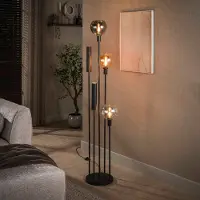 Lyora Lampe de pied Sfera avec des lunettes et des surluminateurs