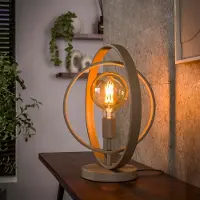 Lyora Lampe de table en sable Turn 1x E27 - Ø 40cm