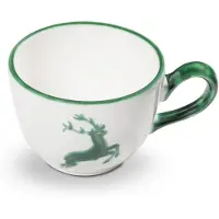 Sonstige Verlage Gmundner Keramik Grüner Hirsch, Tasse à café Cup 0,19 litre