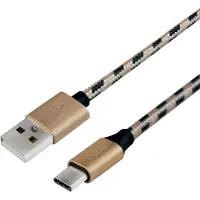 Logilink CU0135 Câble de données et de charge , USB-A - USB-C mâle, 2,0 m